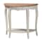 Baxton Studio Cordelia Country Cottage Farmhouse Greyish Beige and Natural Brown Finished Console Table 148-8187 - alternate 1